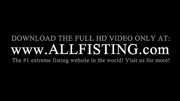 Lusty Teen Minx Smashing Her Fuck Hole With Her Fist