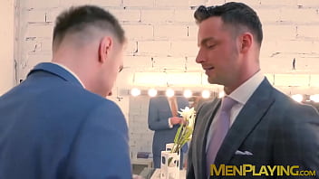 Hardcore Businessmen Hammer Ass After Throat Fucking