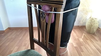 Latex Chair Orgasm , Amazing Orgasm , Amazing Penis, Latex, Gingbang