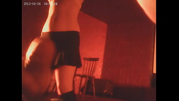 Stripper Flash, Wanking For A Blond Stripper