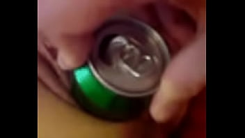 Swedish Beercan Pussyfucking