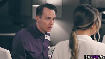 Tech Guy Nathan Bronson Uses Time Freeze Watch To Fuck His Crush Alina Lopez Infront Of Her Boyfriend.