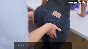 Waking Up A Hot Step Sister With A Nice Big Booty At Midnight Leads To Getting A Gorgeous Handjob L My Sexiest Gameplay Moments L Milfy City L Part #22