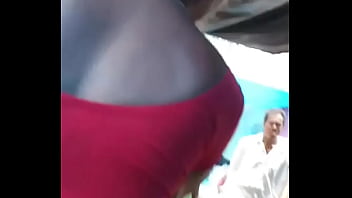 She Me To Rub My Desperate Cock On Her Saree Gaand By Showing Her Sexy Tight Back