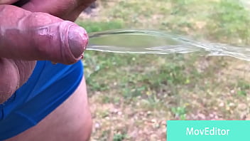 Cock, Peeing, Outside, Uncut, Soloboy - Pissing - 2025 - Amazing - Session - Video 3217294