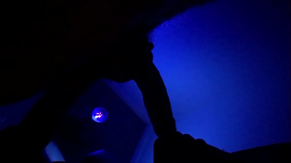 Sucking Bbc With Blue Light