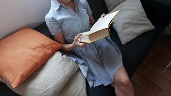 Young University Student Is Disturbed While Studying (full Video On Xvideos Red)