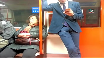 Bulge Suit On The Metro