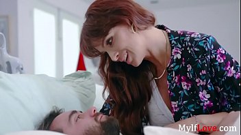 Stepmom Helps With Stepson' Panic Syren De Mer