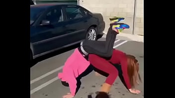 Twerking Couple Fuck Culiando Morra En La Calle