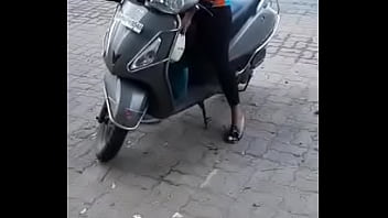 Pune Couple Kissing On Road