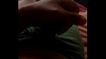 Me, Trying To Cum With Dick Through Underwear!!!