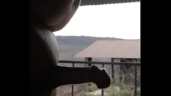 Show My Sexy Small Dick Outside Bungalow