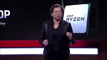 Lisa Su comendo o cu da Intel ao vivo na E3 2019