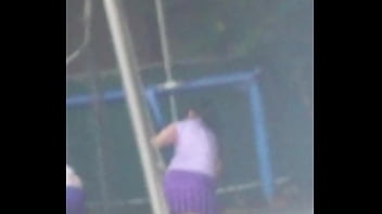 Old Granny Dance On Campus