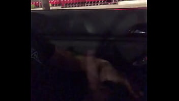 Flashing Dick On A Parking Lot