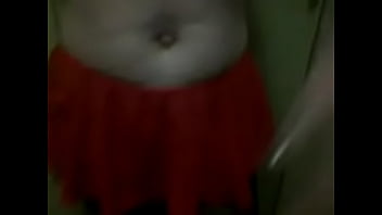 Casada Exibindo A Lingerie Sexy