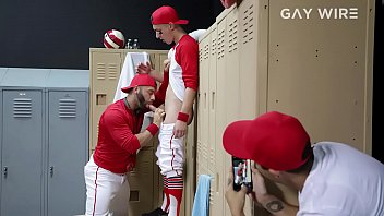 Gaywire - Tristan Hunter Gets Fucked In The Locker Room By Coach Eddy Ceetee