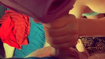 Masked Teen Sucks And Fucks Cock