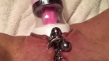 Daddy' Pierced Pussy Squirting