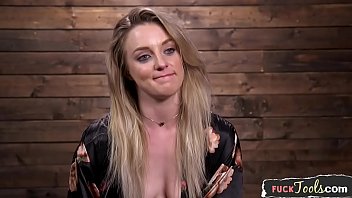 Restrained Beauty Fucked By Sex Machine