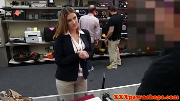 Bigtitted Pawning Wife Pounded For Money