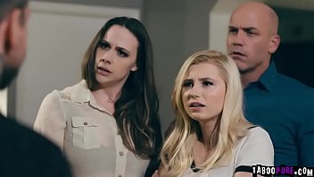 Crazy Teen Couple Carolina Sweets And Dean Van Wants Some Fun So They Started Hot Sex On A Couch While Their Parents Are Busy Watching Them.