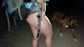 Song Lee Naked Hiking