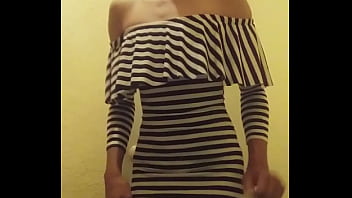 Pasiva Colegiala Por Fin Con Su El Vestido Que Queria