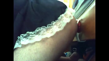 Sissy Whore Playing With Toys And Rope