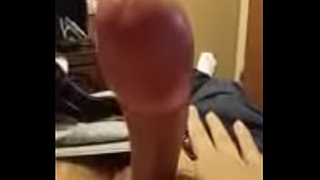 Playing With My Thick Head And Precum