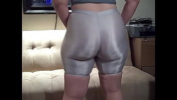 Phat Ass In White Spandex Shorts Big Booty Pawg