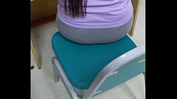 Candid Sit Big Booty