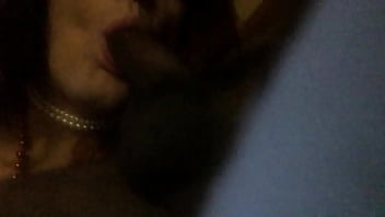 Sucking Black Cock - Shemale-big-cock-bbc