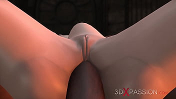 Man-bull Fucks Hard A Sexy Blonde In The Battle Arena