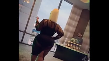 Zaftig Redbone Walks The Runway