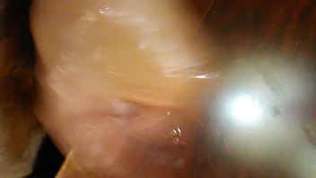 Stroking My Shinny Cock