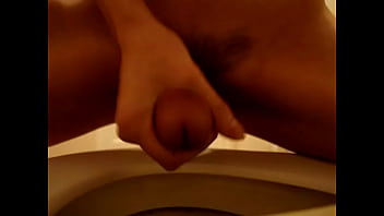 Another Toilet Wank And Cumshot