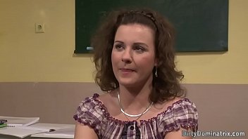 Classroom Domination For Lezdom Chick