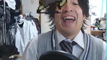 Japanese Ugly Bastard Nuts In His Pants After Talking To Girl