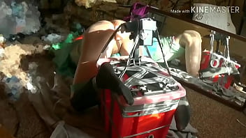 Janina Anal Party With Cane And Sex Maschine