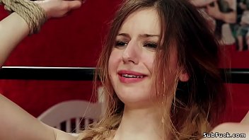 Busty Teen Zappered And Fucked Bdsm