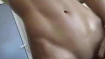 Sexy Fitness Girl Sarah Stripping It Off For Me At Home