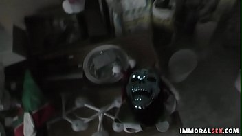 Tattooed Blonde Riding Dick