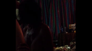 Topless Big Fake Boobs Sweetheart Momma Sucking Cock 1