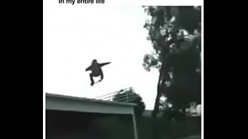 Skater Dude Goes Crazy