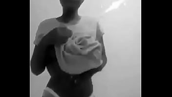 Black Teen Undressing