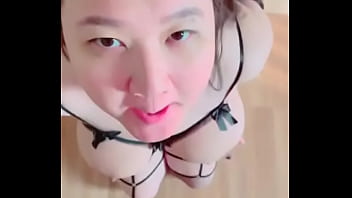 Asian Teen With Big Tits Swallows Hot Cum