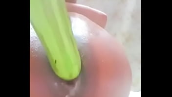 Oily Virgin Sissy Fucking Her Big White Ass While Moaning Like A Slut