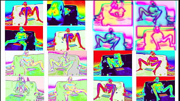 Colourful Cam Show With Orgasm